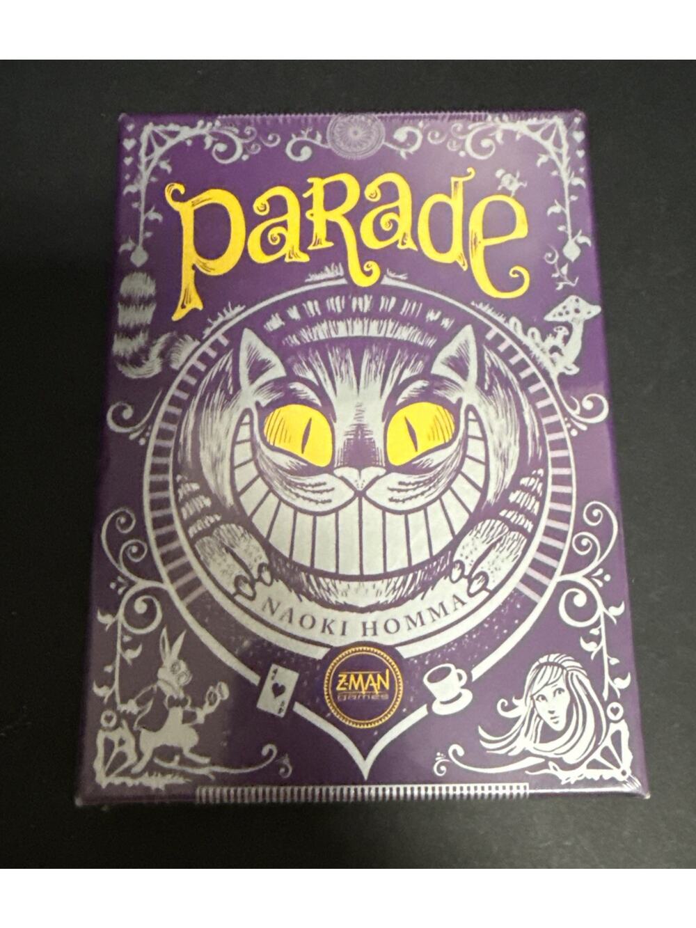 Parade Card Board Game Zman Games Alice In Wonderland Naoki Homma Sealed